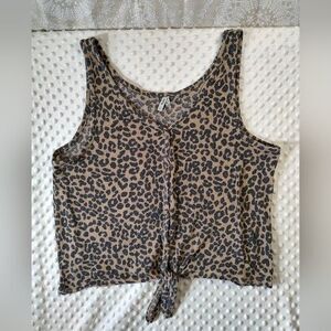 Vintage Mudd Tank Cheetah print Size XXL